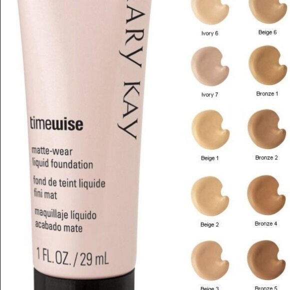 Mary Kay TimeWise Luminous Wear Liquid Foundation Beige 2 Normal Dry - Picture 4 of 8